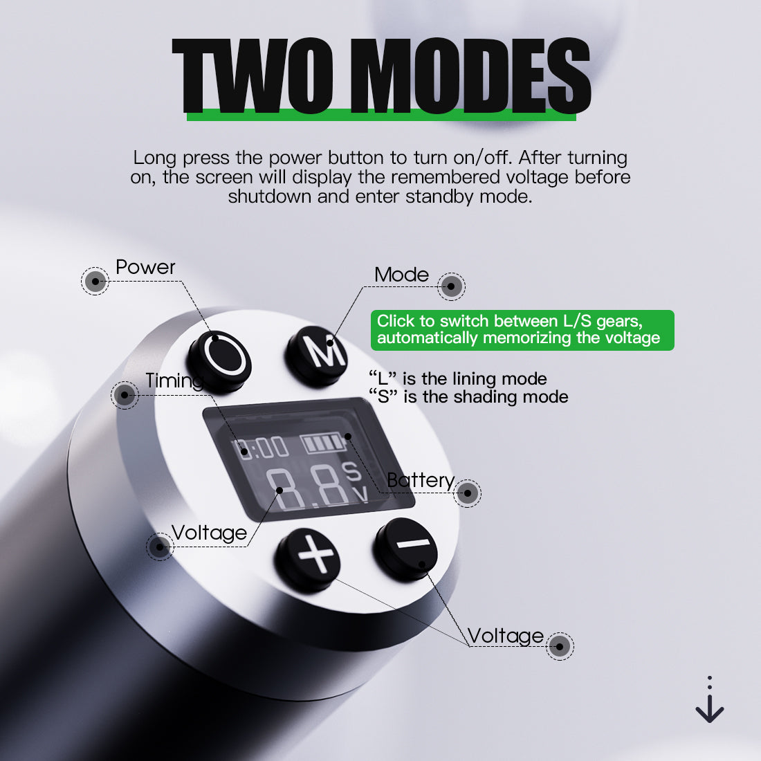 その他 Dragon hawk Ford3 Tattoo machine Tattoo Kit | Dragonhawk Fold 3 Wireless Tattoo Machine