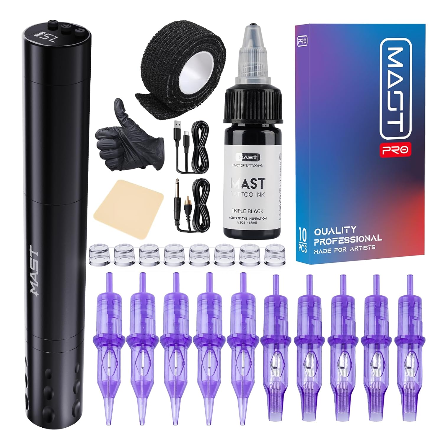 Kit Di Tatuaggi Wireless Con Macchina A Penna Italia - Foto 5