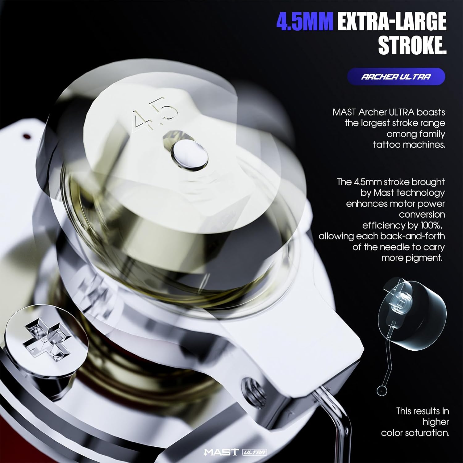 Mast Archer Ultra Tattoo Gun Machine Kit – DRAGONHAWK