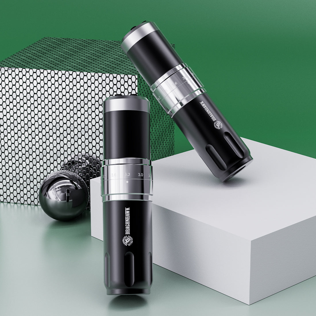 Dragonhawk Fold3 Wireless Tattoo Kit Rotary Machine – DRAGONHAWK