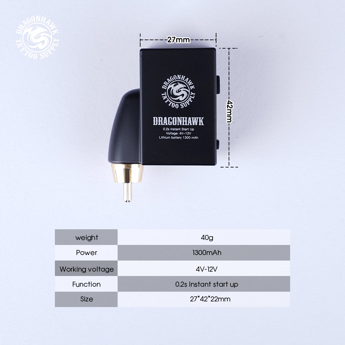 DISCOVER DEVICE® Transparent Tattoo Power Supply 1180 - Discover Device