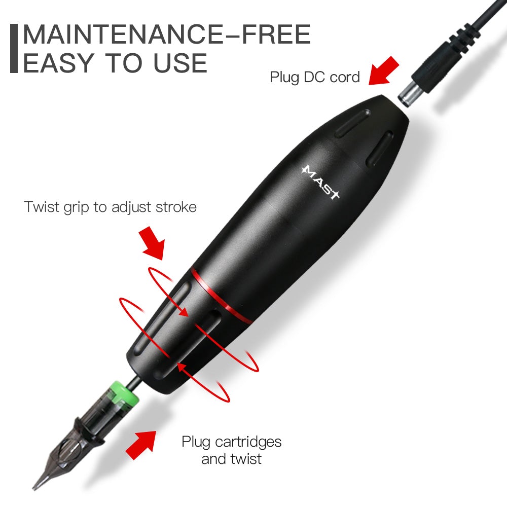 Mast Rotary Tattoo Pen Machine – DRAGONHAWK