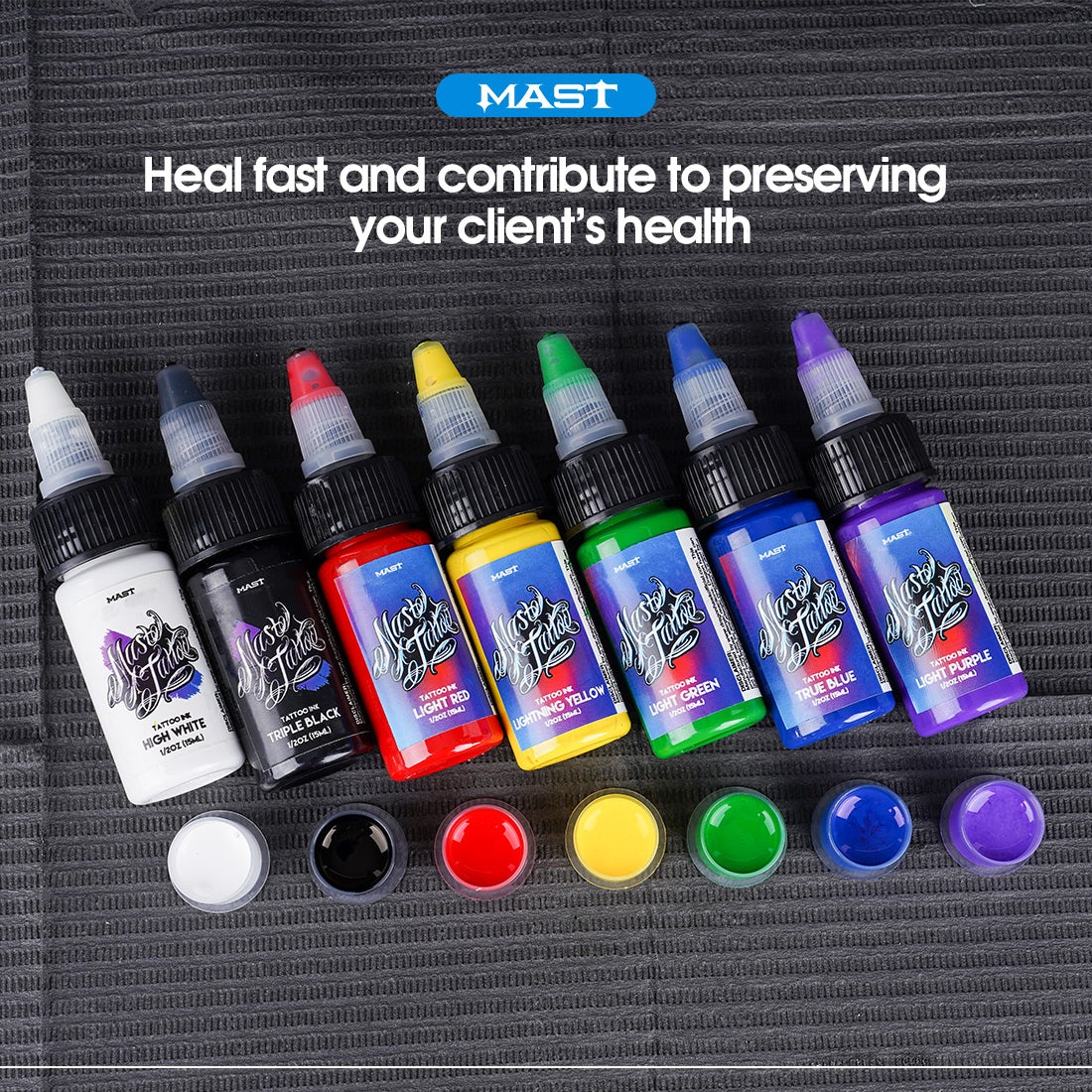 Mast Ink Mixed Color 0.5OZ - DragonHawk® Tattoo Supply Official Site