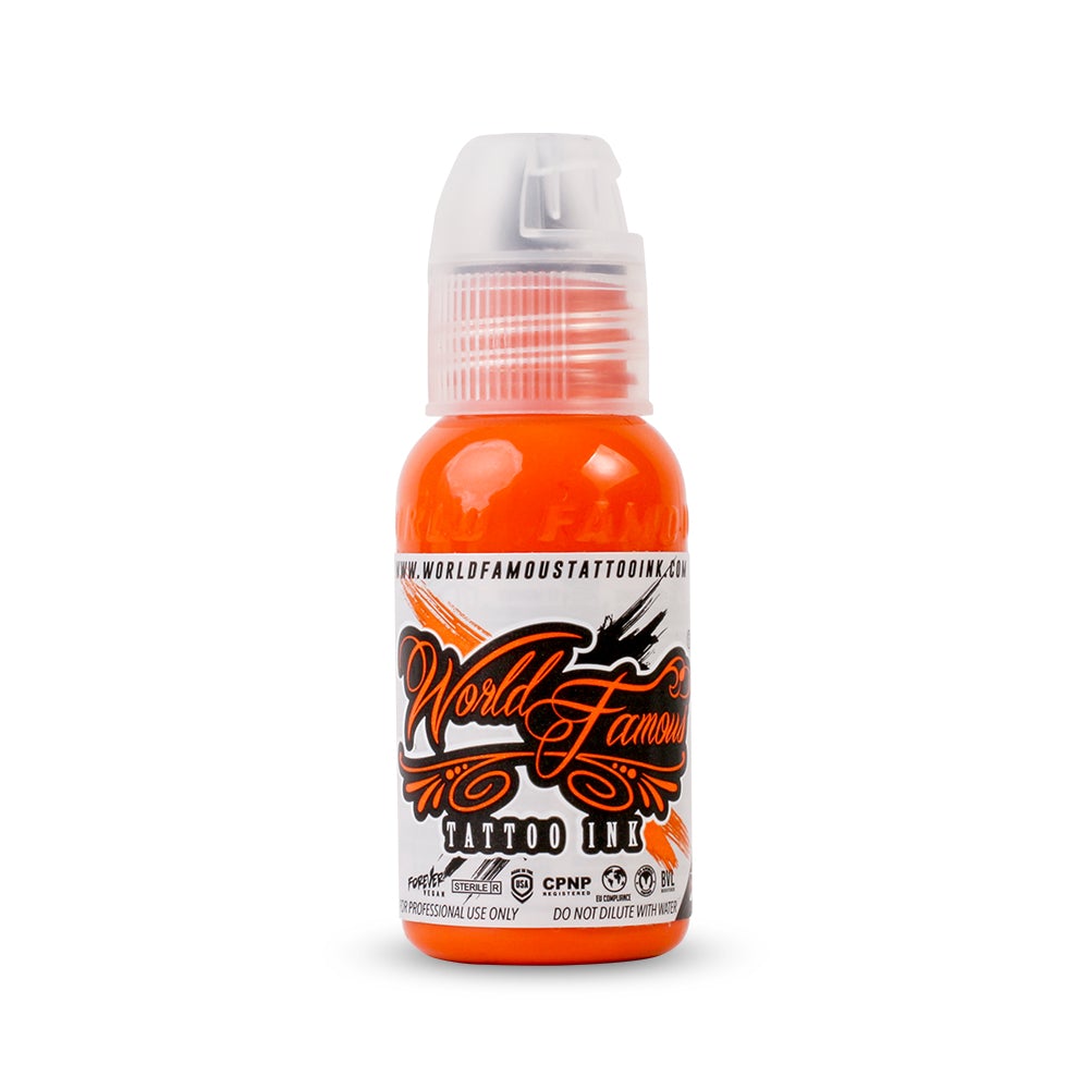 World Famous tattoo ink - Everest Orange – The Deadly North